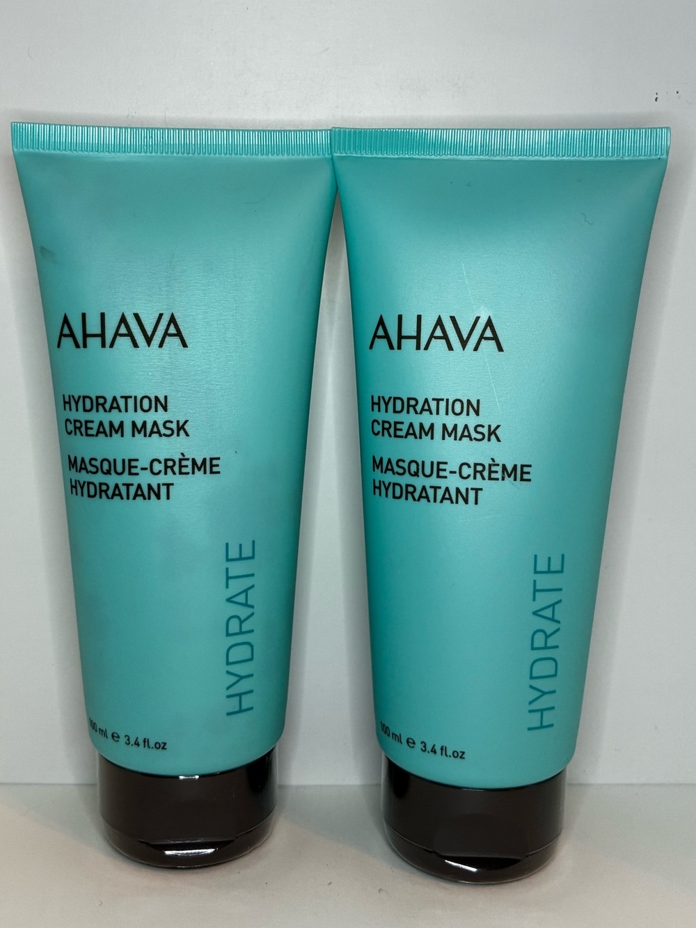 2x Ahava Hydration Cream Masks $84 MSRP New & Sealed